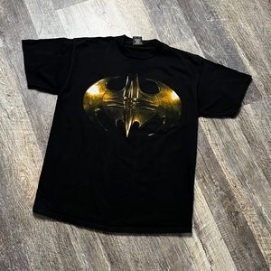 Vintage Batman Forever Shirt Size XL Black 90's Giant DC Movie 1995 Tee KC